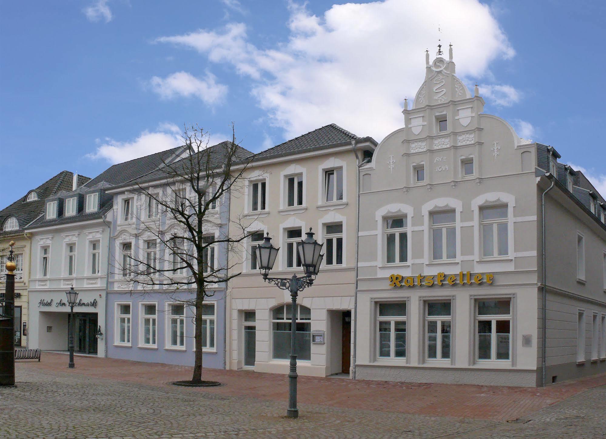 Hotel Am Fischmarkt Rheinberg Extérieur photo